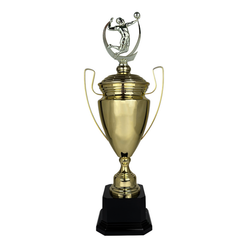 Trofeo de Copa de Metal con Figura Serie M1